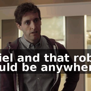 Ariel and that robot could be anywhere.