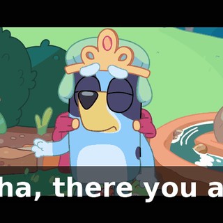 Haha, there you are!