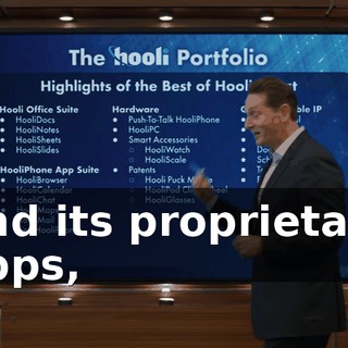 and its proprietary apps,