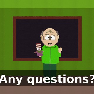 Any questions?