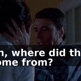 Oh, where did that come from?