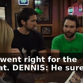 - He went right for the throat. DENNIS: He sure did.