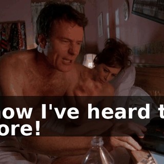 I know I've heard that before!