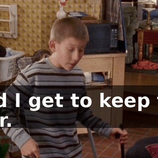 And I get to keep the hair.