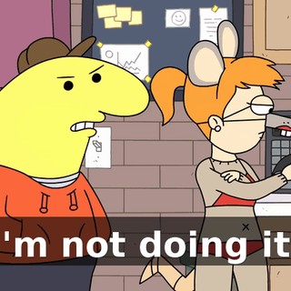 I'm not doing it.