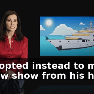 but opted instead to make a new show from his home