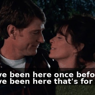 ♪ We've been here once before We've been here that's for sure ♪