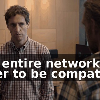 the entire network layer to be compatible