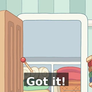 Got it!