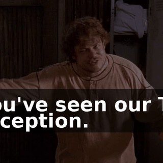 You've seen our TV reception.