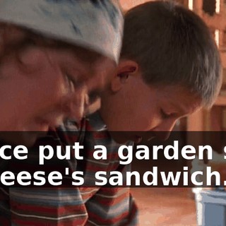I once put a garden slug in Reese's sandwich.