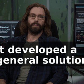It developed a general solution