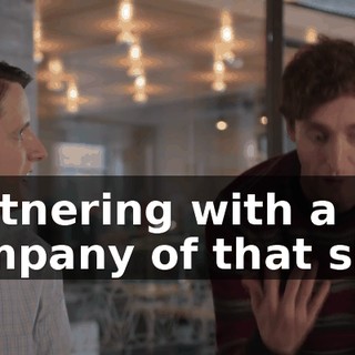 Partnering with a company of that size,