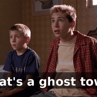 What's a ghost town?