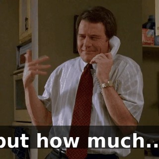 but how much...