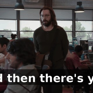 And then there's you.
