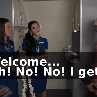- Welcome... - Oh! No! No! I get it.