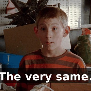 The very same.