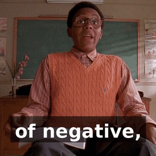 of negative,