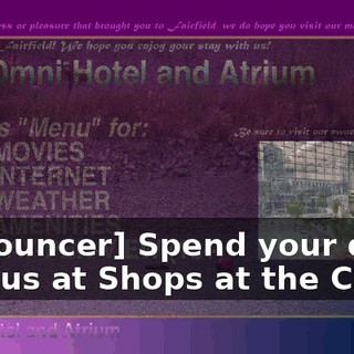[announcer] Spend your day with us at Shops at the Creek.
