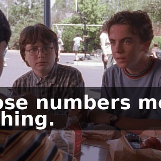 Those numbers mean nothing.