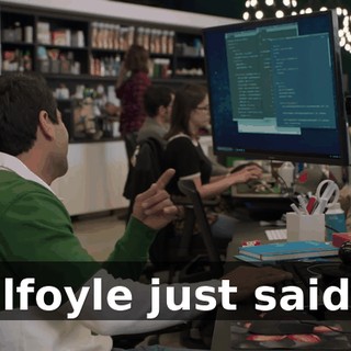 Gilfoyle just said...