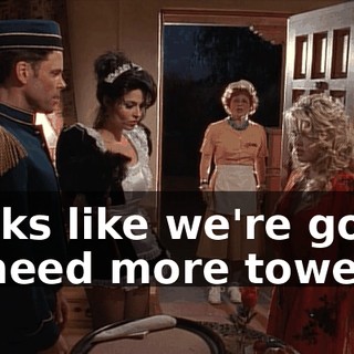 Looks like we're going to need more towels!