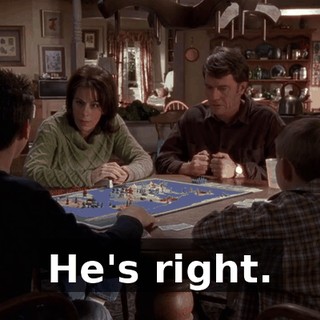 He's right.