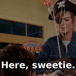 Here, sweetie.