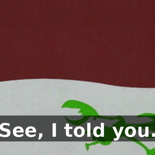 See, I told you.