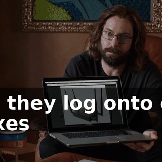 So, they log onto our boxes