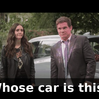 Whose car is this?