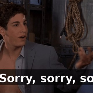 Hi. Sorry, sorry, sorry.