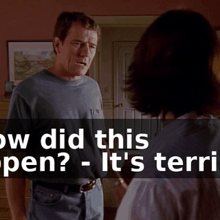 - How did this happen? - It's terrible.
