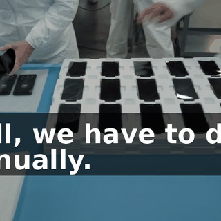 Well, we have to do it manually.