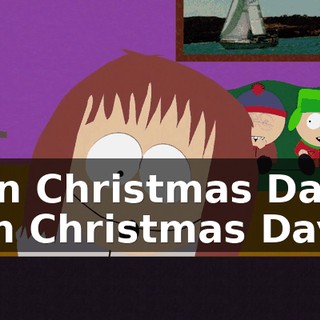 ♪ On Christmas Day, on Christmas Day ♪