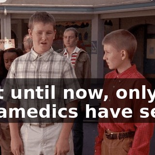 that until now, only paramedics have seen.
