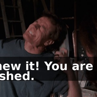 I knew it! You are not finished.