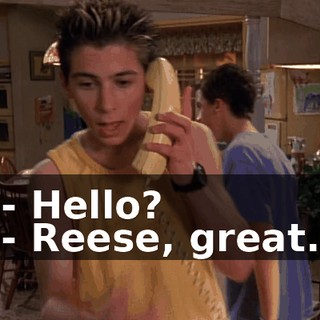 - Hello? - Reese, great.