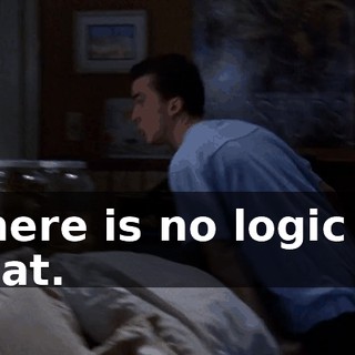 There is no logic in that.