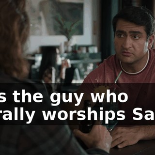 Says the guy who literally worships Satan.