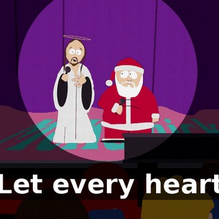 ♪ Let every heart ♪
