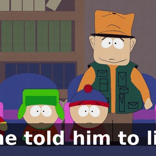 She told him to lie.