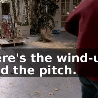 Here's the wind-up, and the pitch.