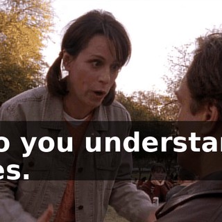 - Do you understand? - Yes.