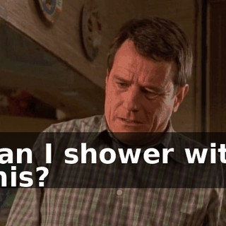 Can I shower with this?