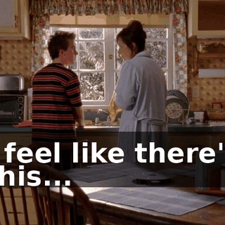 I feel like there's this...