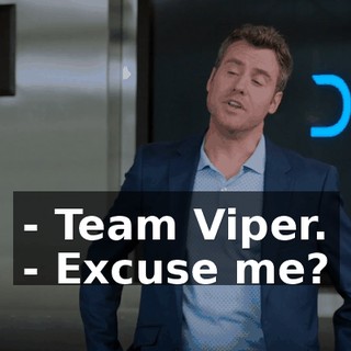 - Team Viper. - Excuse me?