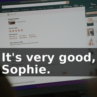 It's very good, Sophie.