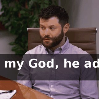 Oh, my God, he admit it!